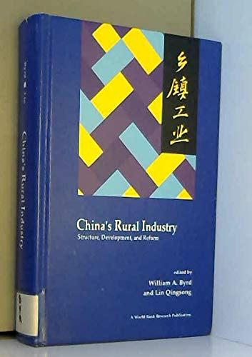 Chinas Rural Industry Structure Development And Reform