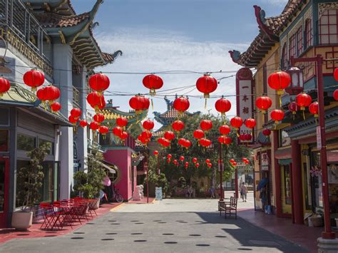 Chinatown neighborhood in Los Angeles, California (CA), 90012 ...