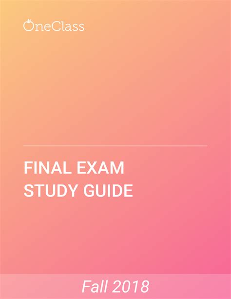 Chinese 2b final examination study guide answers. - The sanford guide to antimicrobial therapy sanford guides.