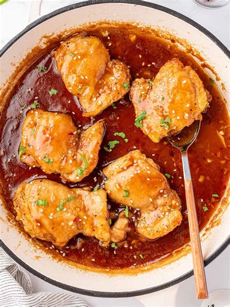 Chinese Honey Garlic Chicken – Cookin