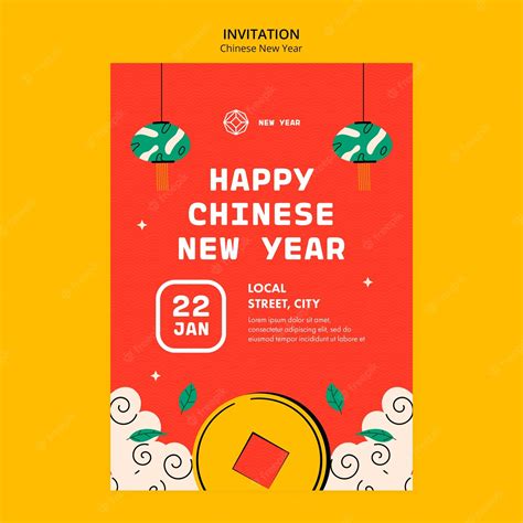 Chinese New Year PSD - Freepik