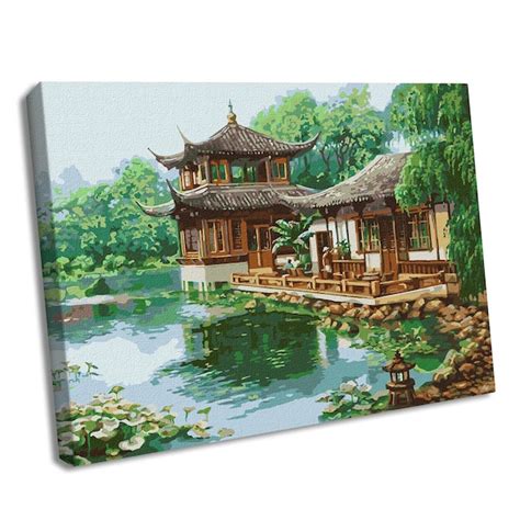 Chinese Paint by Number - Etsy