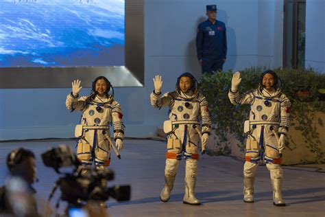 Chinese astronauts return from orbital outpost after setback blamed on celestial refuse