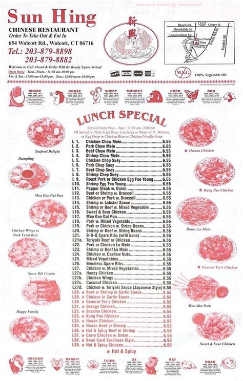 Explore menus, photos, reviews for China King Chinese Restaurant in Wolcott, NY. Checkle. Search. ... We recently ordered Chinese when we were in the city and it really made us appreciate how great our local Chinese place is. Food is awesome. Especially the lo mein and mei fun. Update: Today, we ordered the fried scallops and they were great.. 