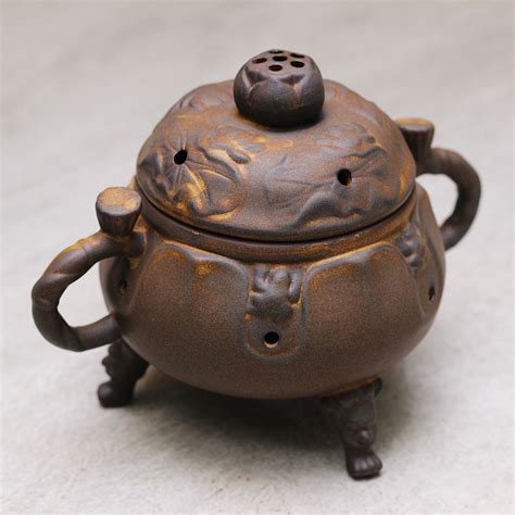 Chinese incense burner.  A more unusual material Browse a curated selection...