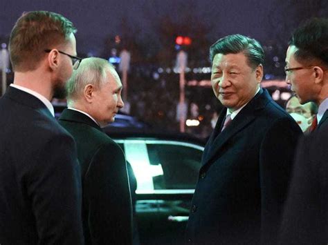 Chinese leader Xi Jinping left Moscow, wrapping up a three-day visit, shortly after Japanese PM Fumio Kishida left Kyiv.