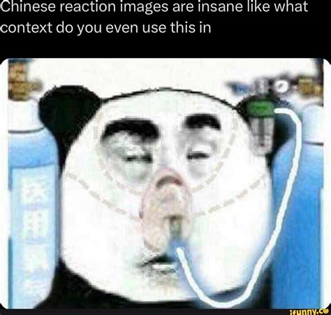 Chinese reaction images are insane. “美国反应图片是疯狂的，喜欢您在什么语境会使用这个” 