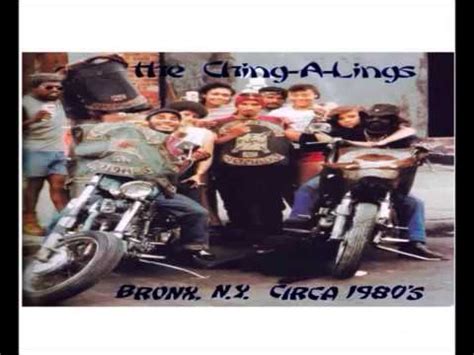 The Ching-a-Ling Nomads motorcycle club, which emerge