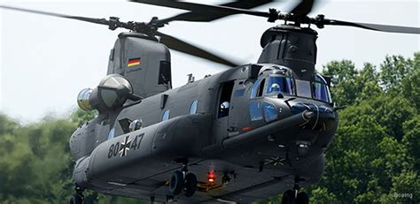 Chinook germany to london