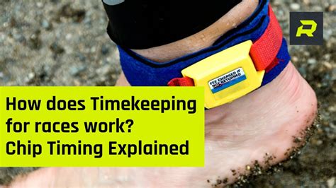 Chip Time in Running Races