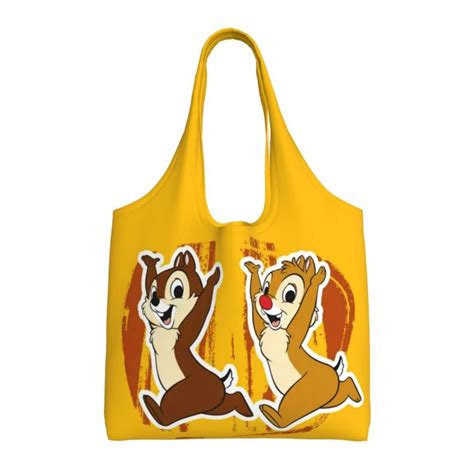 Chip and Dale Canvas Purse Chip and Dale Tote Bag Chip and