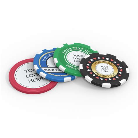 personalised casino chips