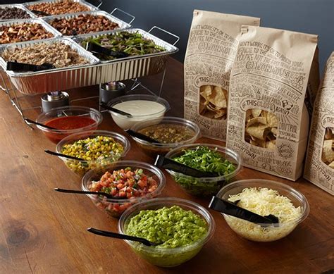 Chipotle cater. Please place your order at least 24 hours in advance, so we can coordinate making it along with all of the food we prepare fresh every day. 