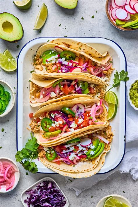 Chipotle tacos. In a blender or small food processor puree all of the ingredients for the roast (except the chuck roast). Place chuck roast in the slow cooker. Pour sauce over the top, turning to coat. Cover and cook on low for 8-10hours. Remove and shred using 2 forks. 