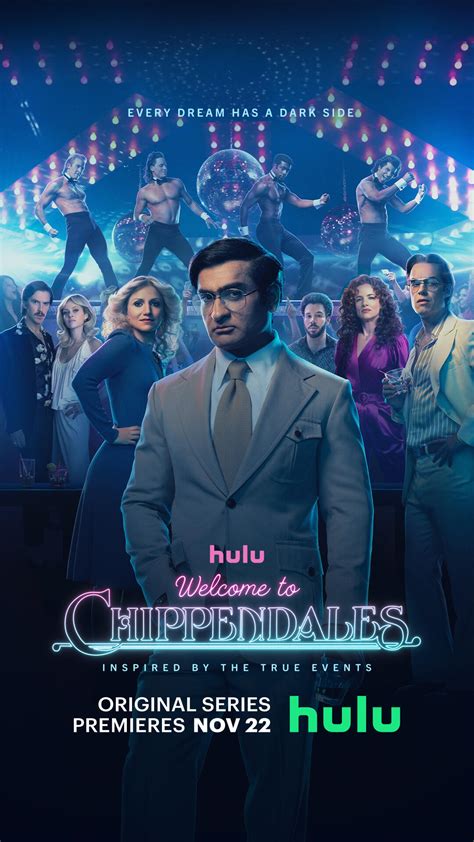 Chippendales hulu. “Welcome to Chippendales” has a bunch of these in the opening episodes. They’re the mile markers through the winding, early-’80s history of Chippendales, the world-famous male strip show. 