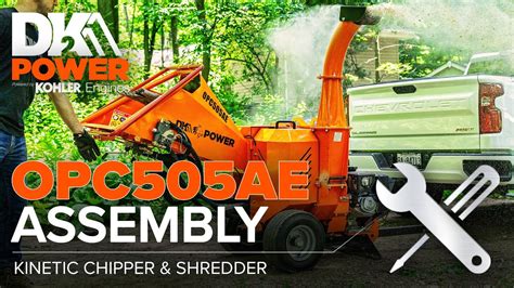 Chipper autofeed.  The DK2 Power OPC505AE 5 in.  Mechanical fixed-speed feed helps kee...