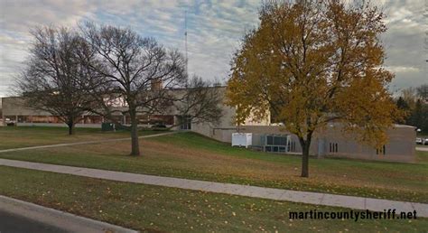 Martin County, Minnesota Jail Information. The Martin County Jail has 17 correction officers. Mark Geerdes, Jail Administrator 201 Lake Ave #199 Fairmont, MN 5603 Phone: 507-238-3152 Mark.geerdes@co.martin.mn.us. Tanya Skow, Assistant jail Administrator Phone: 507238-3153 Tanya.show@co.martin.mn.us. 