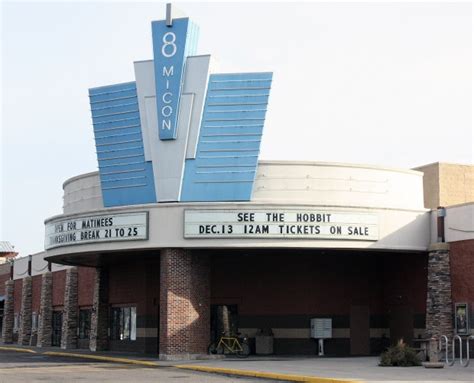 Chippewa falls micon cinema. Theatre Details. We are open with matinees everyday. Manager: Carlie Rubisch. Box Office (715) 834-1245. Movie Line (715) 874-7000. Contact Us Map & Directions. CC. Stadium Seating. Luxury Recliners. 