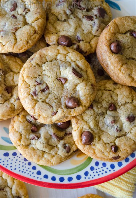 Instructions – Mini Chocolate Chip Cookies Recipe. Preheat oven to 375 degrees F. Lightly beat eggs. Soften butter in the microwave. FYI – I like to semi-melt the butter for better “mixability”. Mix eggs, butter, granulated white sugar, brown sugar and …. 