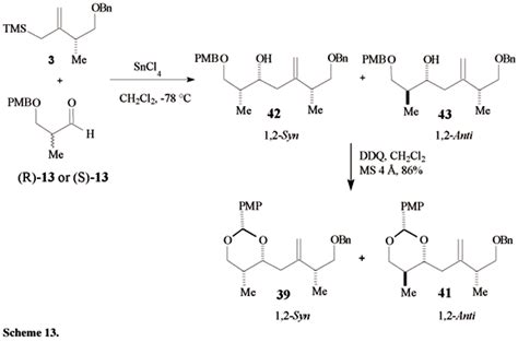 Chiral Allylsilane Additions to Chiral a-Substituted Aldehydes