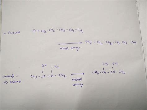 Chirality of 1-Pentanol and 3-Methyl-2-Pentanol