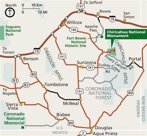 Chiricahua, AZ Map & Directions - MapQuest