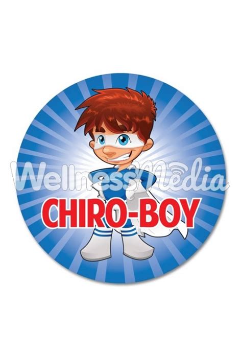 Chiropractic Kids Stickers - Wellness Media