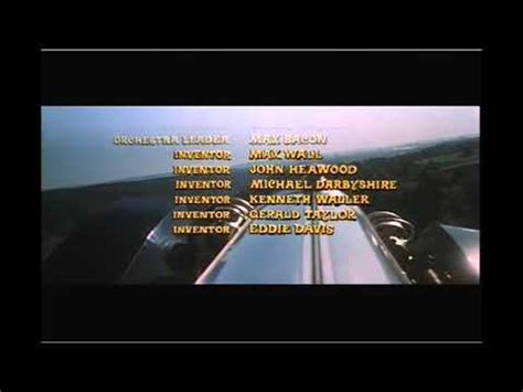 Chitty Chitty Bang Bang DVD Credits And Exit Music - YouTube