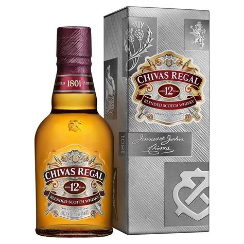 Chivas Regal Blended Scotch Whisky 12 Year Old 750mL Bottle