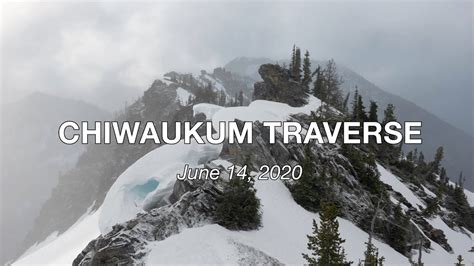 Chiwaukum Ski Traverse - YouTube