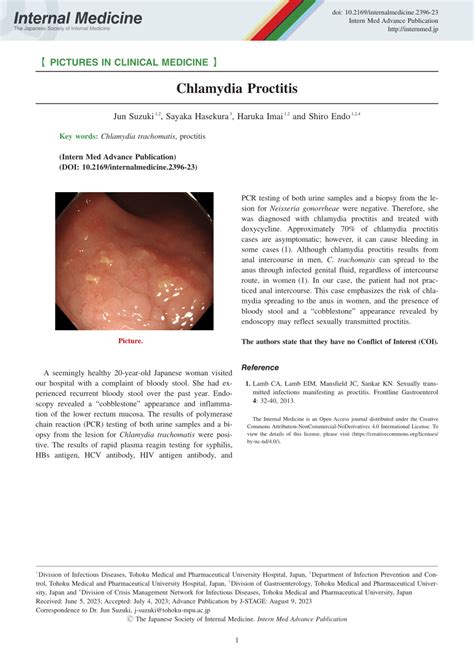 Chlamydial proctitis? - PubMed