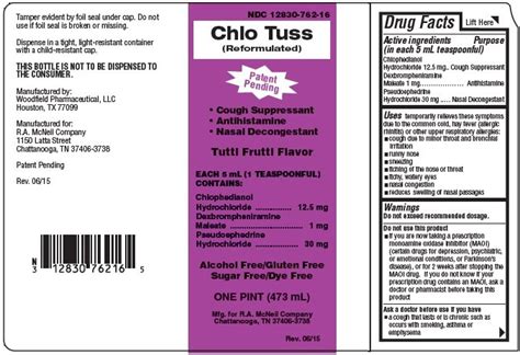 Chlo Tuss (With Phenylephrine) Oral: Uses, Side Effects …