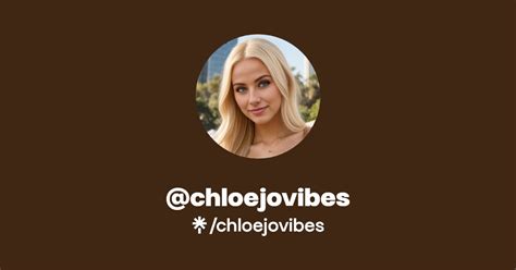 Chloejovibes onlyfans
