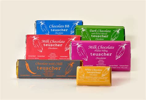 Chocolate Bars Teuscher.