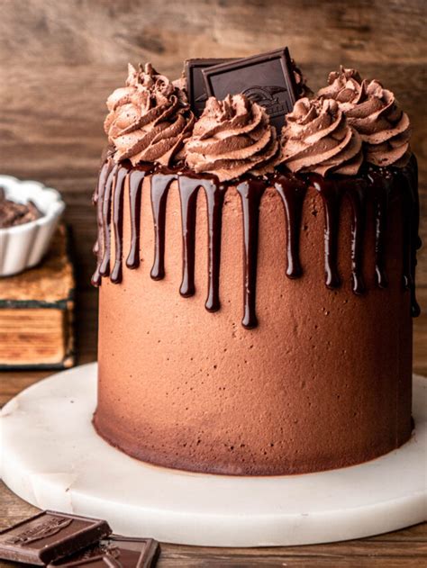 Chocolate Drip Cake - In Bloom Bakery