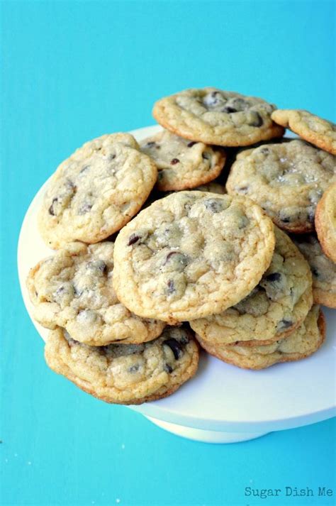 Chocolate chip cookie recipe without baking soda. granulated sugar, flavored extract, heavy cream, salt, nonstick cooking spray and 15 more 