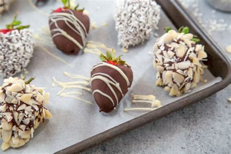 Chocolate-Covered Strawberries 4 Ways Recipe by …