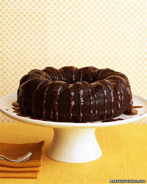 Chocolate-Ginger Cake with Bourbon Sauce Recipe