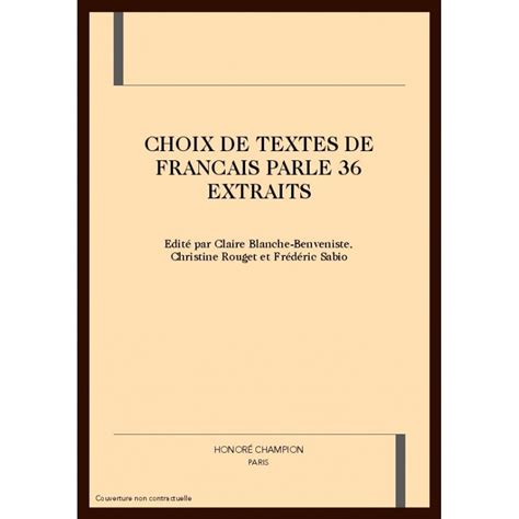 Choix de textes de français parlé. - The poisoner s handbook murder and the birth of forensic.