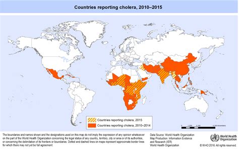 Cholera - Epidemiology