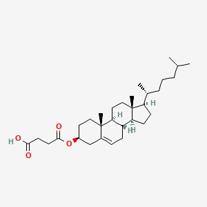 Cholesterol hemisuccinate C31H50O4 - PubChem