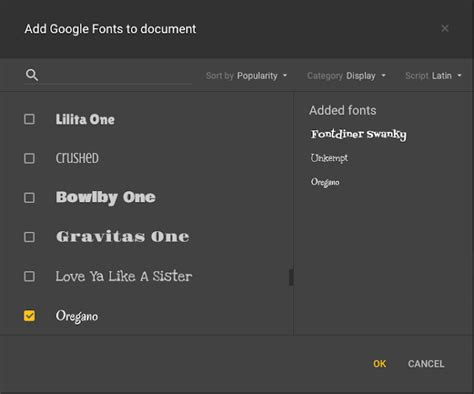 Choose a font - Google Web Designer Help - Google …