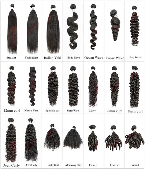 Choose your hair texture, and we