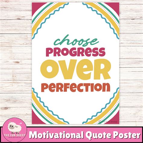 Choosing Progress Over Perfection