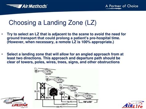 Choosing Safe Landing Fields