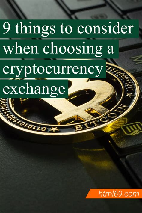 Choosing a Cryptocurrency Exchange