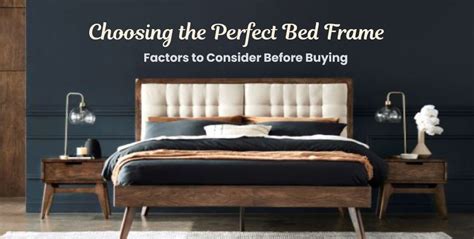 Choosing the Perfect Bed Frame