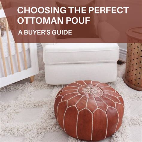 Choosing the Perfect Ottoman