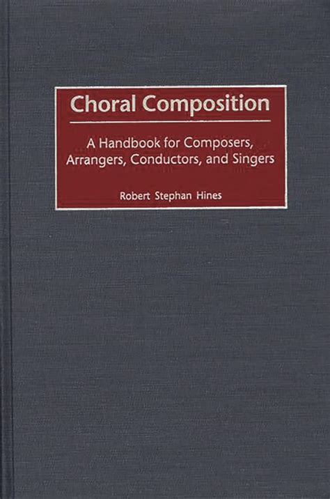 Choral composition a handbook for composers arrangers conductors and singers. - Nabc s youth basketball coaching handbook kindle edition.
