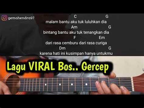 Chord gitar malam bantu aku. Slot hujan petir bikin.
